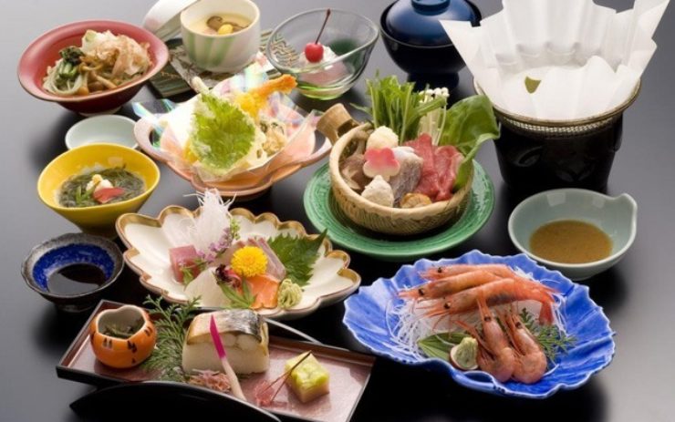 会席料理の一例その1