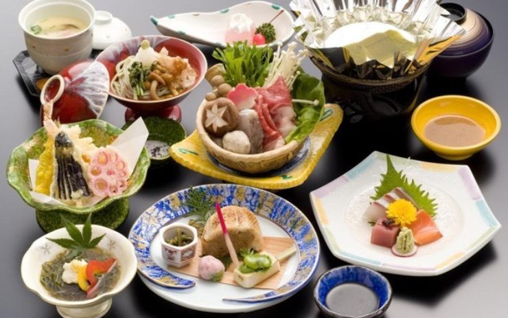 会席料理の一例その2