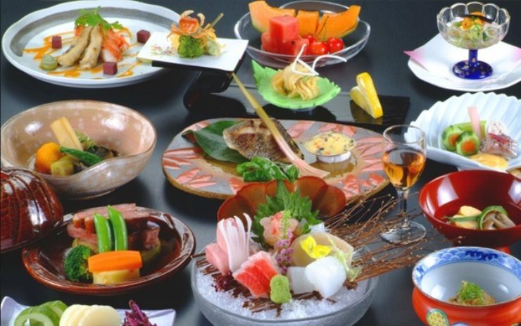 和会席料理の一例