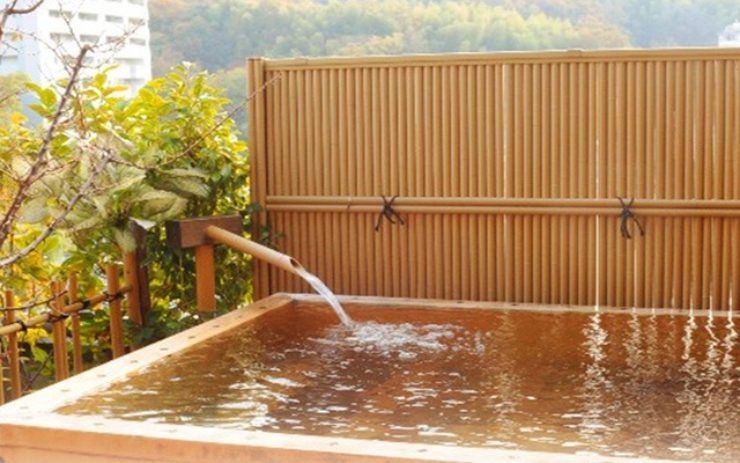 ひのき貸切露天風呂