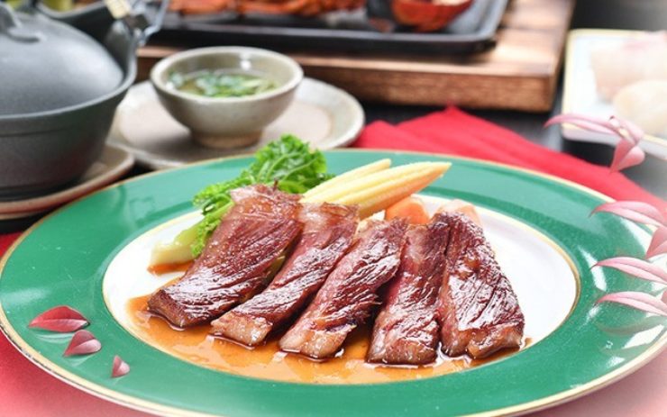 秋の和牛ステーキ