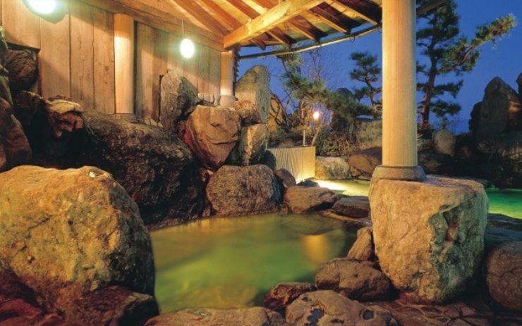 庭園露天風呂その2