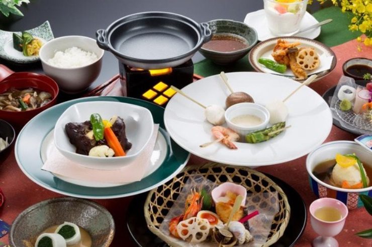 会席料理一例　その1