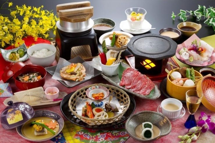 会席料理一例　その2