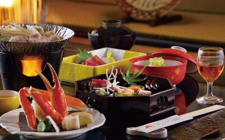 会席料理の一例　その2