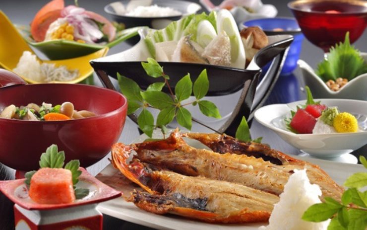 和会席料理の一例