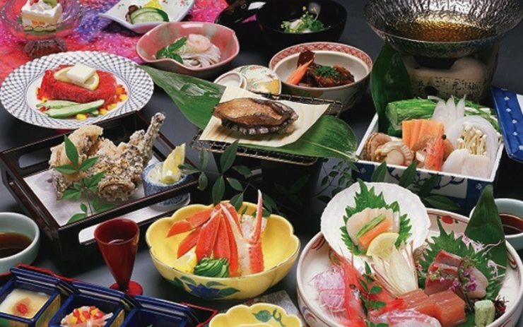 会席料理の一例