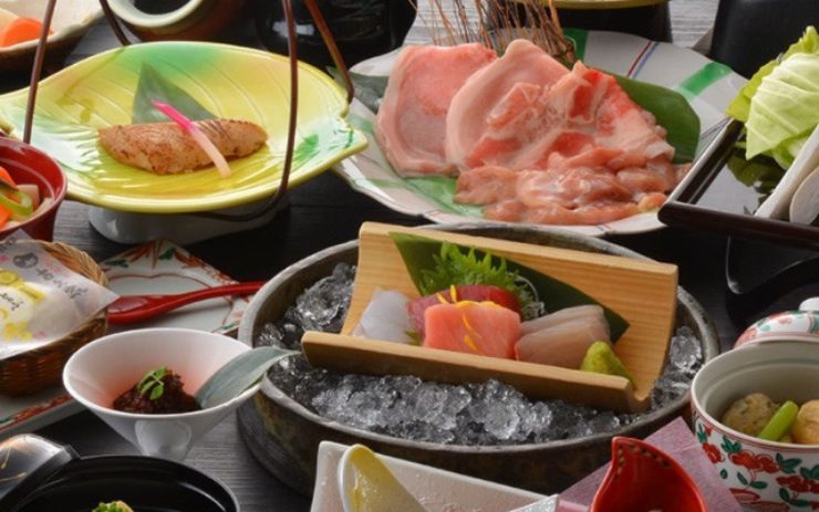 会席料理の一例