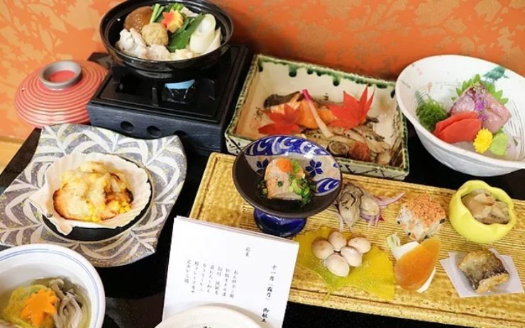 和会席料理の一例　その2