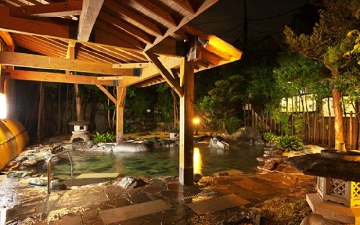 庭園大野天風呂