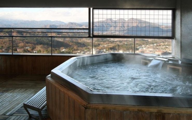 大パノラマ露天風呂「白玉の湯」