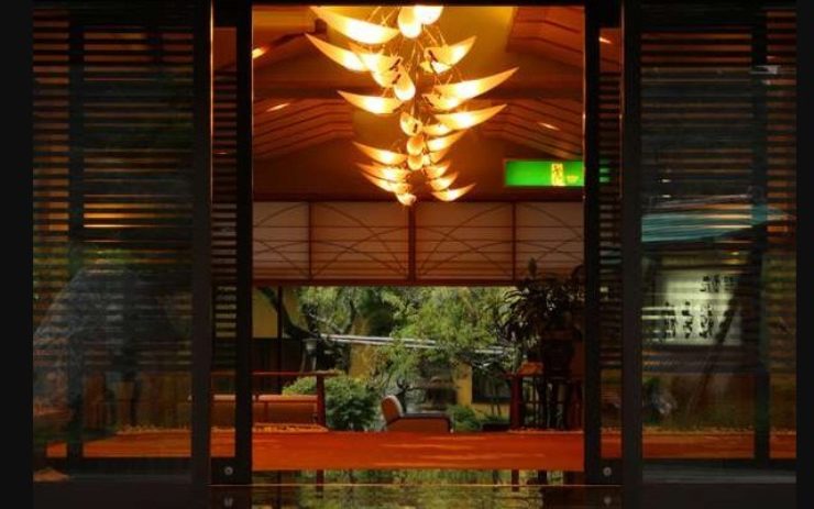 大正ロマンを感じるロビー