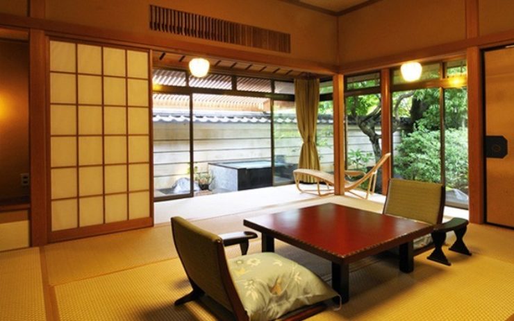 露天風呂付き客室