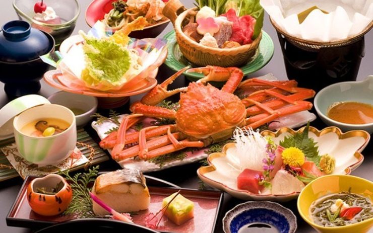 会席料理の一例その1