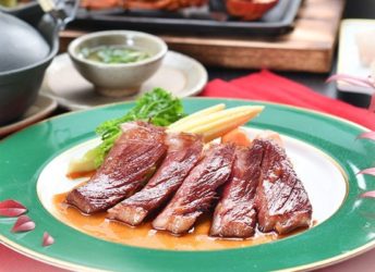 秋の和牛ステーキ