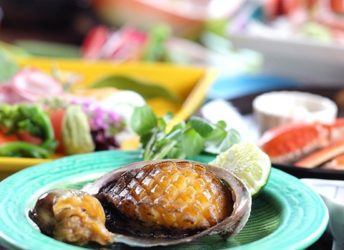 別注料理：あわび