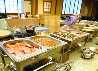 朝食バイキング