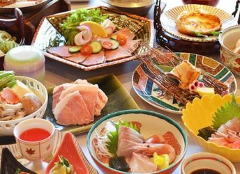 春夏の会席料理の一例