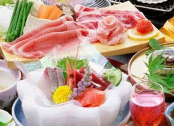 和食の会席料理の一例