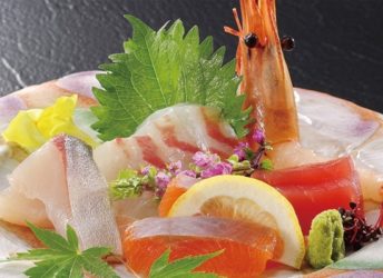 刺身の盛り合わせ