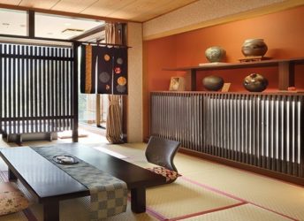 半露天風呂付き客室の一例（和室）