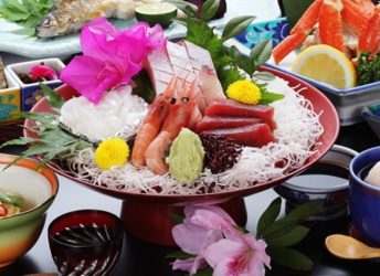 会席料理の一例 その1