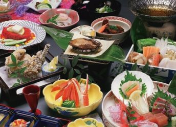 会席料理の一例