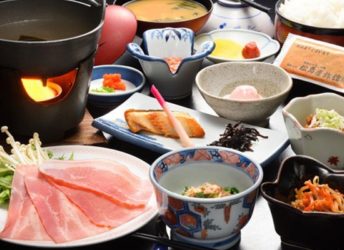 ボリューム満点な朝食