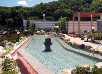 野天風呂の景観