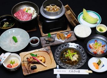 会席料理の一例