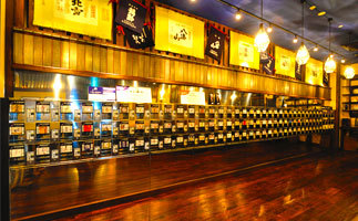 酒蔵の店内画像