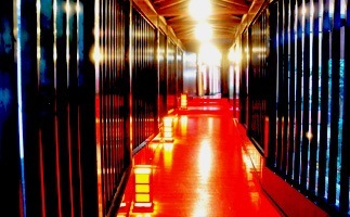 遊郭風渡り廊下