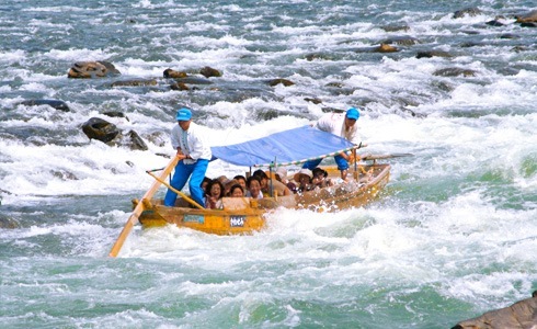 球磨川急流下りの画像