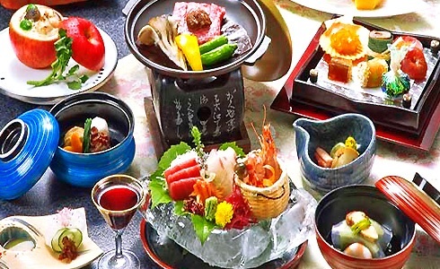 宴会には会席料理