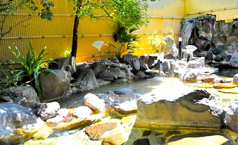 石和温泉の大浴場