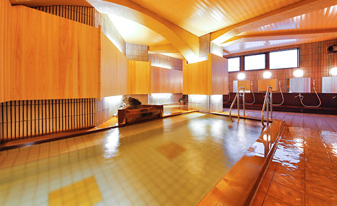 ホテル貫一の大浴場1