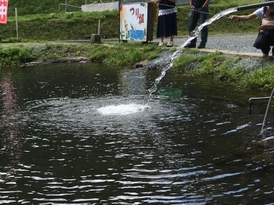山女魚・マス釣り体験