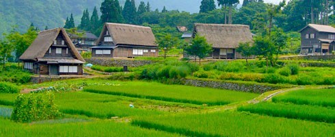 五箇山の景色
