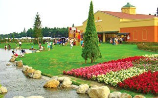 那須ガーデンアウトレットの入り口