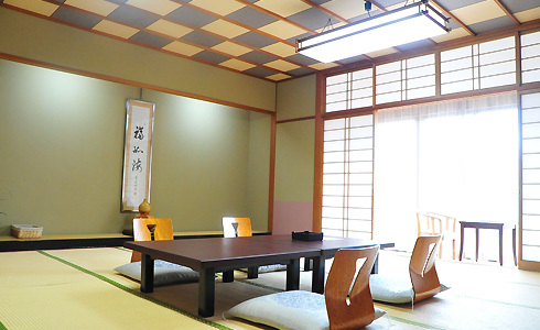 客室で、まったり二次会