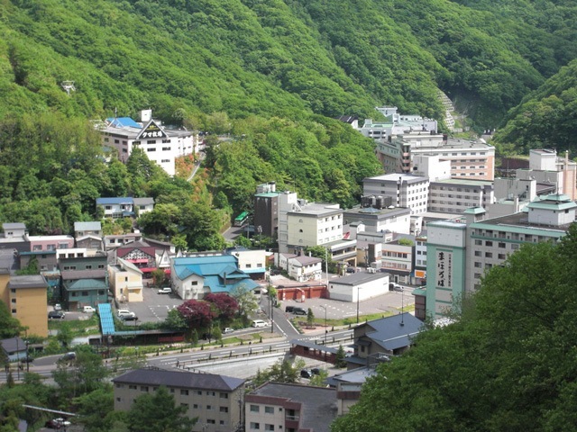 登別温泉の景観画像