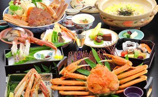 越前かに定食の画像