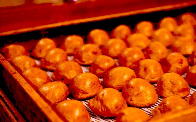 温泉まんじゅう発祥の地、湯ノ花まんじゅう