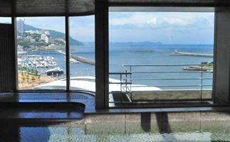 大きく取った窓からの景色