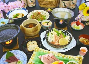 会席料理の一例 その2