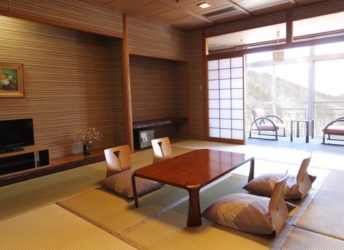 スタンダード客室（内風呂付き12畳）の一例