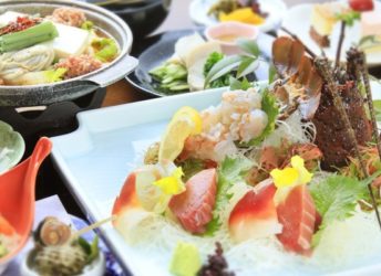 会席料理の一例 その1